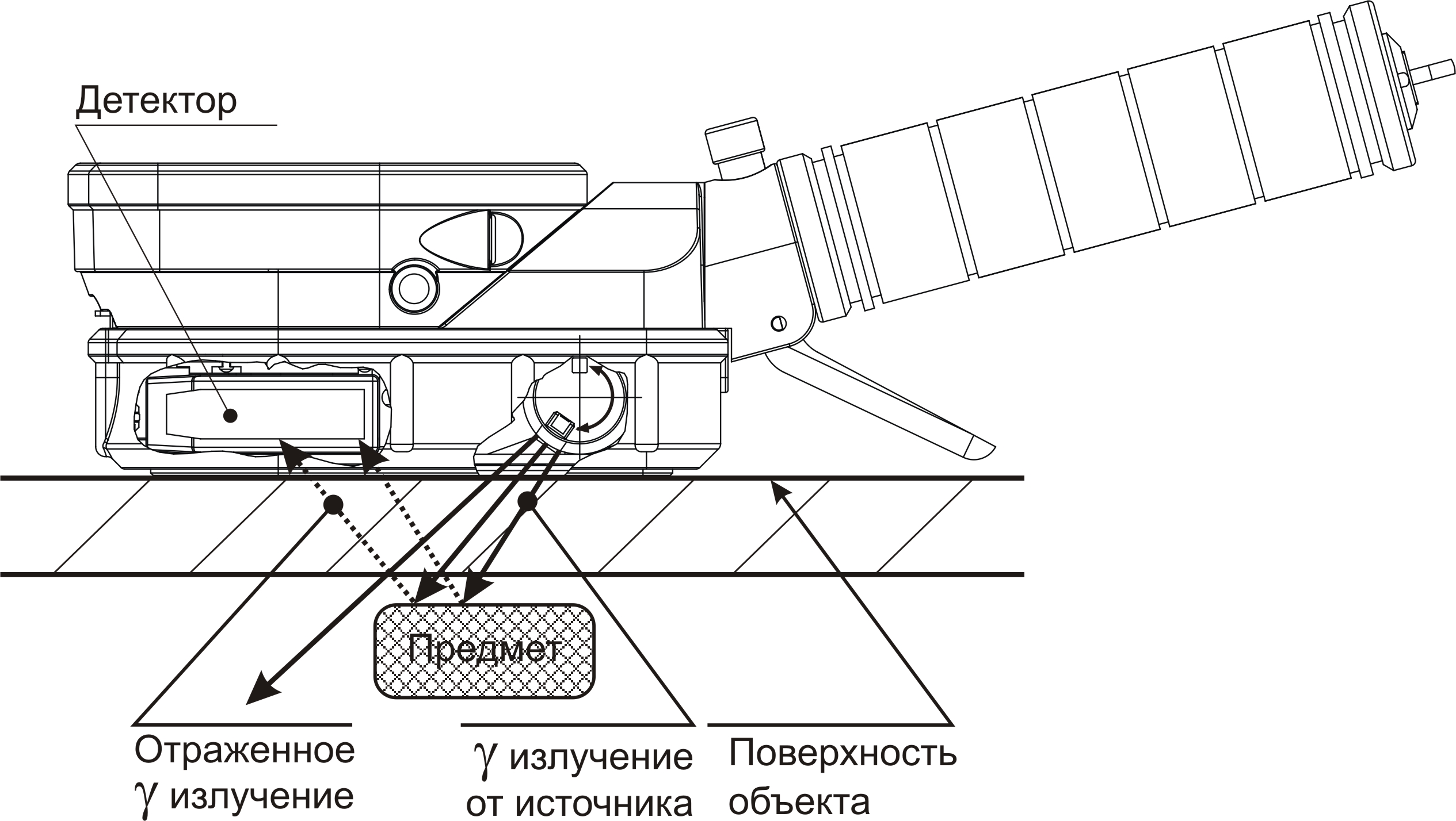 Искать устройство. Детектор контрабанды