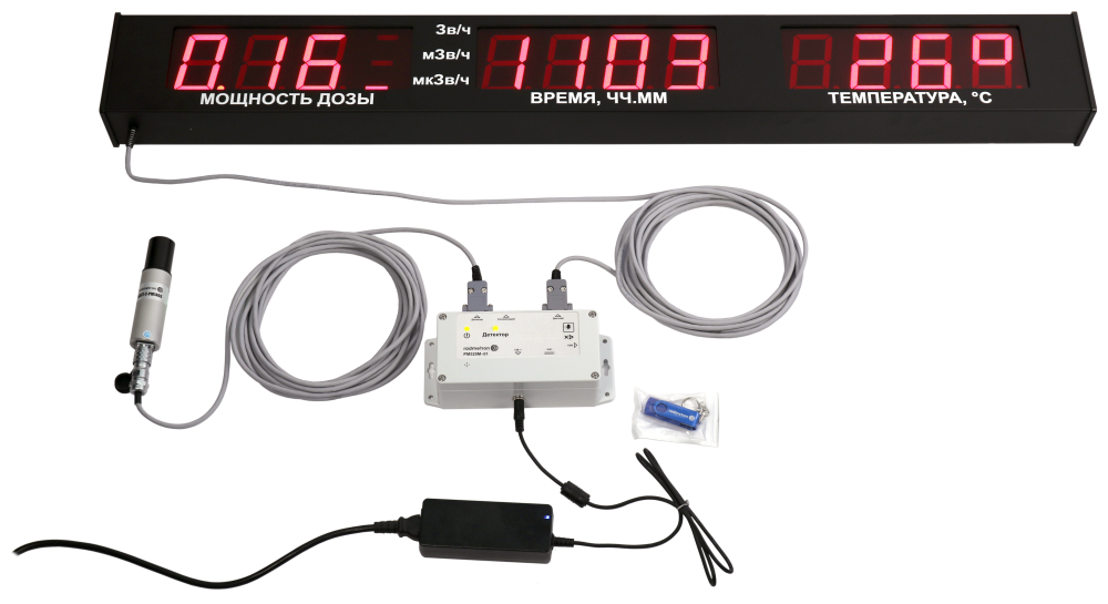 Система радиационного контроля с информационным табло ИТ-РМ520М