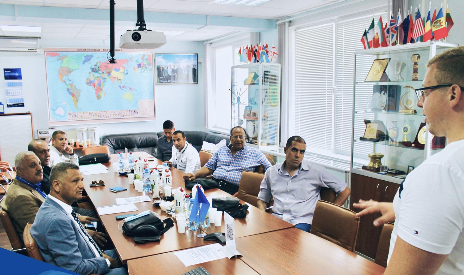 Company welcomes valued guests from Egypt